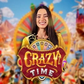 Crazy Time by Evolution, showcased at stakes-casino.eu.com – game logo