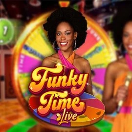 Enjoy Funky Time by Evolution – logo hosted on stakes-casino.eu.com