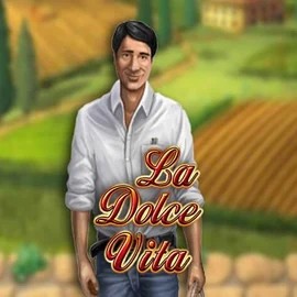 La Dolce Vita logo by Gamomat at Stake Casino