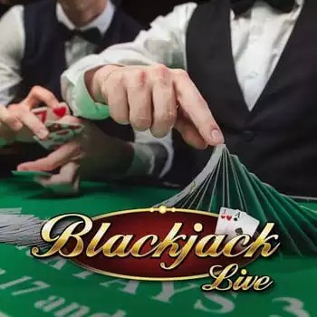 Live Blackjack casino game by Evolution – featured logo at Stake Casino
