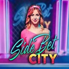 Side Bet City logo – Live Casino by Evolution at Stake Casino