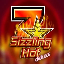 Sizzling Hot Deluxe game by Novomatic – logo hosted on Stake Casino